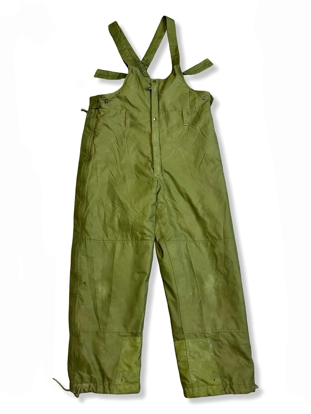 2005 Canadian Military Arctic Insulated Bib Olive Green